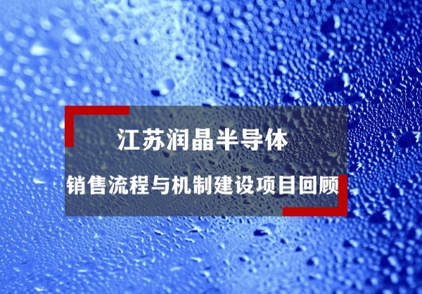 江苏润晶销售流程与机制建设项目回顾